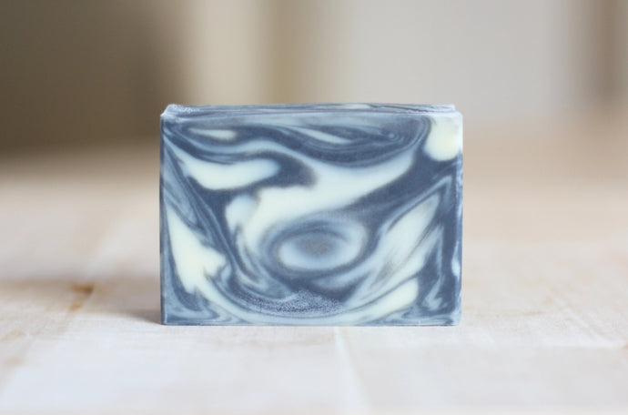activated charcoal and tea tree vegan soap