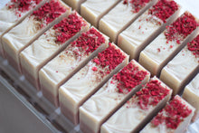 Load image into Gallery viewer, GRAPEFRUIT ROSE coconut milk soap