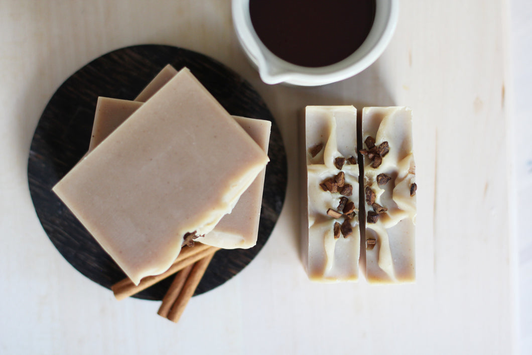 { Pre-Order } Maple & Cinnamon, Coconut Milk Soap - Nat Botanicals
