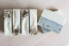 Load image into Gallery viewer, Nat Botanicals Rosemary Mint Natural Soap. Palm-free and vegan artisan soap.